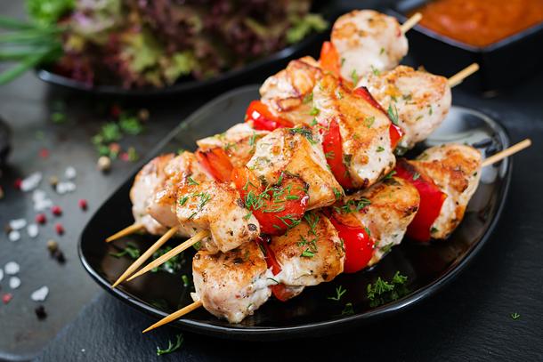 Мини шашлычок из курочки
