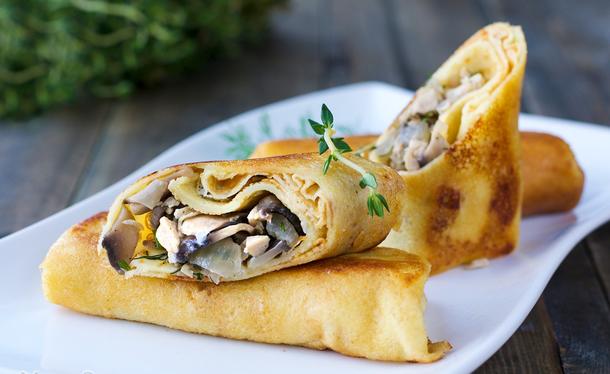 Блинчик с мясом (1 блин в порции)