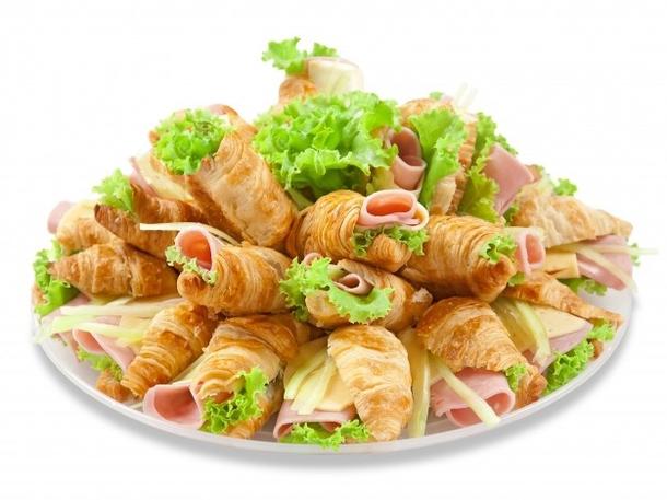 Круассан с ветчиной и сыром