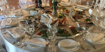 Банкет с обслуживанием стандарт на 10 персон