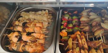 Барбекю с обслуживанием на 100-120 персон