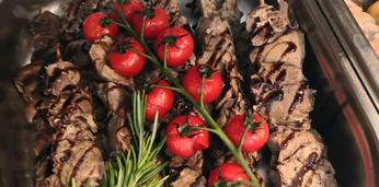 Барбекю с обслуживанием премиум на 30 персон